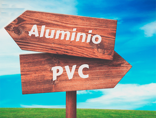 PVC o aluminio